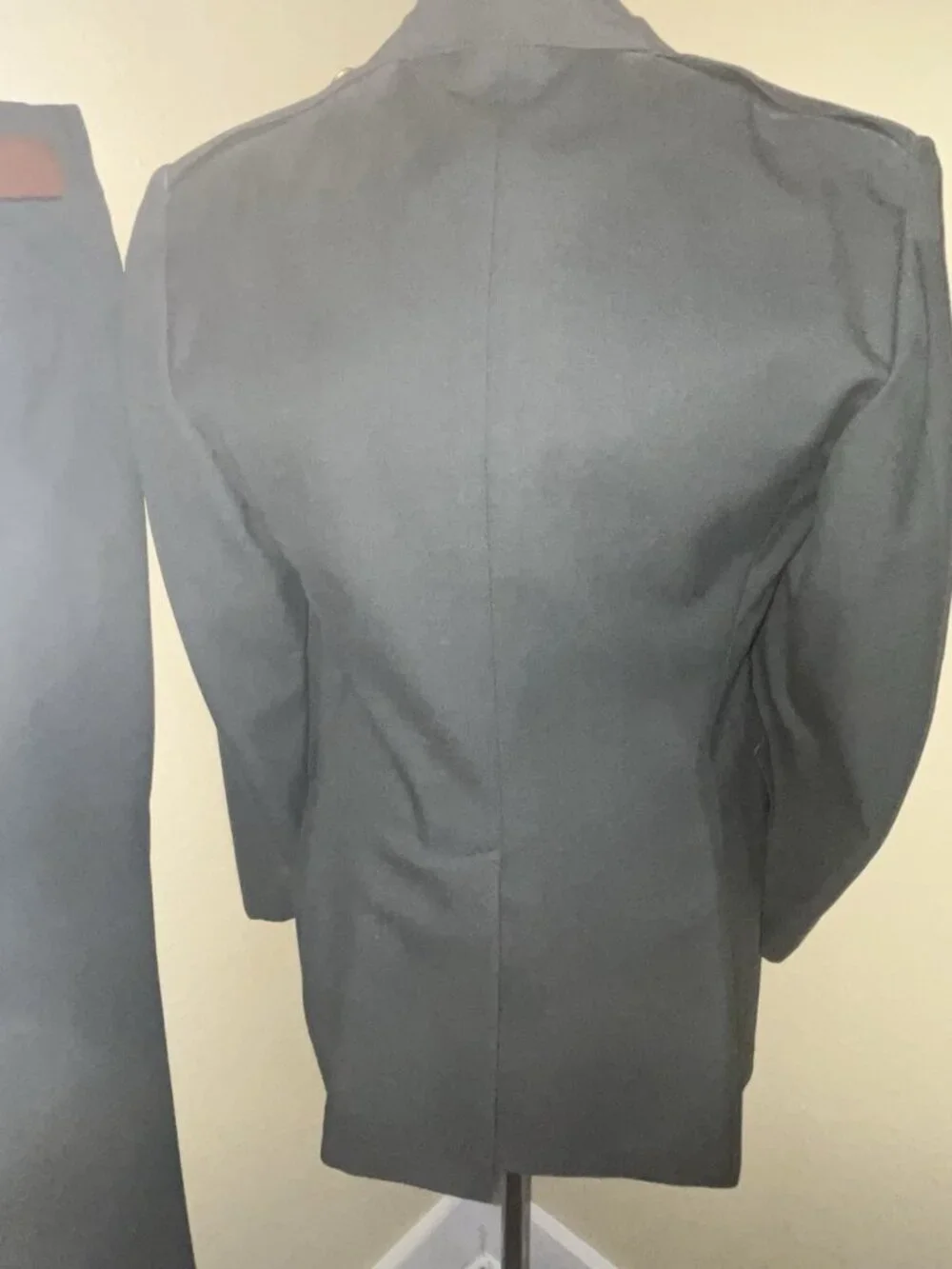 1960s 3 Pc US Army Military Wool Dress Uniform Jacket Pants Hat Vietnam Era 40R
